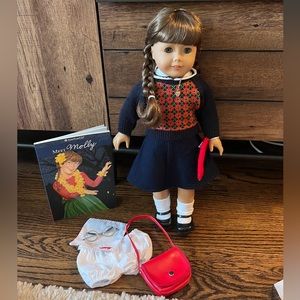 Retired American girl, doll, Molly